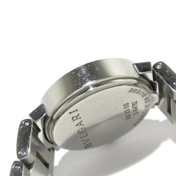 Auth BVLGARI Bvlgari Bvlgari BB23SS D****** Silver Women's Wrist Watch - Picture 7 of 12